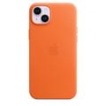 iPhone 14 Plus Apple Lederhülle mit MagSafe MPPF3ZM/A - Orange