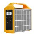 Eg013Li 100W, 76.8Wh tragbare Powerstation mit klappbarem Solarpanel - Gelb