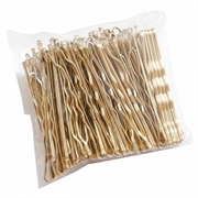 100-teiliges Haarnadel-Set - 5cm Haarspangen für Frauen - Gold
