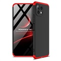 GKK Abnehmbare Xiaomi Mi 11 Lite 5G Hülle - Rot / Schwarz