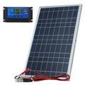 10W-Solarpanel-Batterieladegerät-Set mit 10A-Laderegler für Toröffner