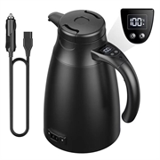 12-V-/24-V-Reiskocher für das Auto mit intelligenter Temperaturregelung - 1200ml - Schwarz