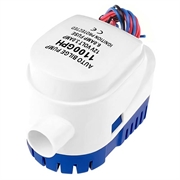12V Tauchpumpe mit automatischer Bilgenentleerung für Boote und Schwimmbäder - 1100 GPH