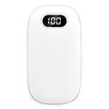 2-in-1-Handwärmer und Powerbank 3600mAh - Weiß