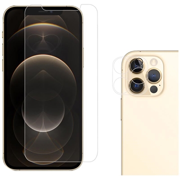 iPhone 12 Pro 2-in-1 Set Panzerglas & Kameraobjektiv
