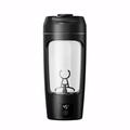 23652D Elektrische Protein-Shaker-Flasche 700ml - Schwarz