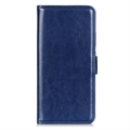 Nokia X30 Wallet Schutzhülle mit Ständer - Blau