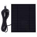3.5W/5V USB-C-Solarladegerät mit 3m Kabel für elektronische Geräte