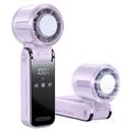 3-in-1-Mini-TEC-Halbleiter-Lüfter mit LED-Anzeige – Lila