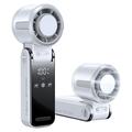 3-in-1-Mini-TEC-Halbleiter-Lüfter mit LED-Anzeige – Weiß