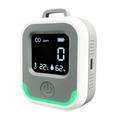 3-in-1 tragbarer Kohlenmonoxidmelder mit Temperatur- und Feuchtigkeitsmonitor
