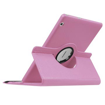 Huawei MediaPad T3 10 Rotierend Folio Case - Pink