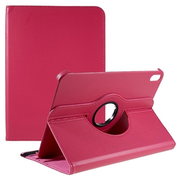 iPad 2022/2025 360 Rotierende Folio Hülle - Hot Pink