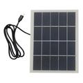 3W, 5V USB-C-Solar-Ladepaneel für Sicherheitsgeräte - Weiß