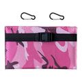 4-fach faltbares tragbares Solarladegerät 20W für Camping - Rosa Camouflage