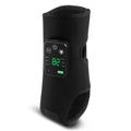 Beinmassagegerät mit 4 Motoren, Heizfunktion und Vibration - 6 Massageprogramme, 5 Heizstufen - 4000mAh - Schwarz