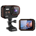 4K Action Kamera mit Fernbedienung SC002 - 40MP - Schwarz