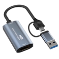 4K HDMI zu USB-C/USB-A Video-Capture-Karte