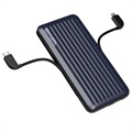 4smarts iDuos Powerbank - 10000mAh, PowerDelivery 20W, MFi - Schwarz