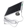5.3W/5V Solar-Ladepaneel für Außenkameras und Türklingeln - Weiß