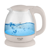 Adler AD 1283C Wasserkocher Glas elektrisch 1.0L