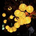 20 LED Solar Laterne Lampe IP65 wasserdicht dekorative hängende Lichtstreifen für Outdoor-Hof-Festival - 5m