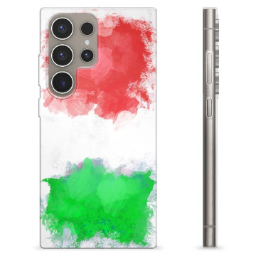Samsung Galaxy S24 Ultra TPU Hülle - Italienische Flagge