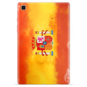 Samsung Galaxy Tab A7 10.4 (2020) TPU Hülle - Spanische Flagge