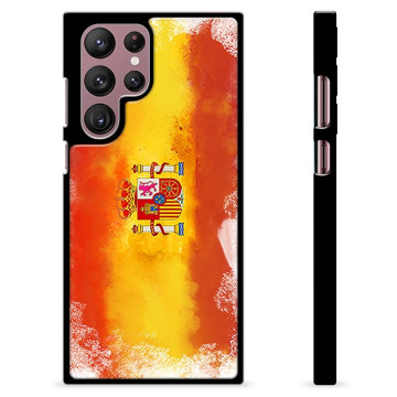 Samsung Galaxy S22 Ultra 5G Schutzhülle - Spanische Flagge