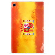 Samsung Galaxy Galaxy Tab S6 Lite 2020/2022 TPU Hülle - Spanische Flagge