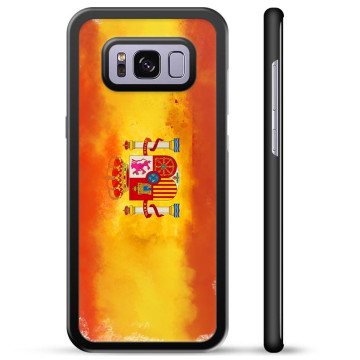 Samsung Galaxy S8+ Schutzhülle - Spanische Flagge