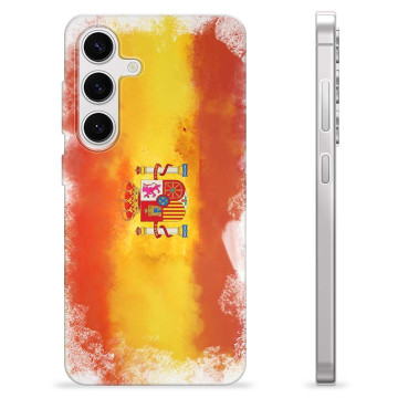 Samsung Galaxy S24 TPU Hülle - Spanische Flagge
