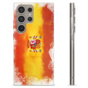 Samsung Galaxy S24 Ultra TPU Hülle - Spanische Flagge
