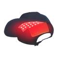 Haarkappe für die Lichttherapie mit 70 LEDs (rot/blau) und Vibrationsmassage