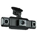 9728D 1080P 4 Objektive WiFi Dash Cam mit Nachtsicht - Schwarz