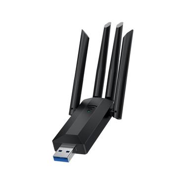 A07 Dual-Band USB 3.0 Wireless Netzwerk Adapter mit 4 Antennen - 1200Mbps