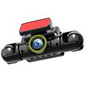 A35 1080p Full-HD-Dashcam mit WLAN und 4 Kanälen - Schwarz