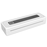 A4B tragbarer thermischer Drucker ohne Tinte mit Bluetooth - Weiß