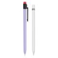 AHASTYLE PT80-1-K Für Apple Pencil 2. Generation Stylus Pen Silikonhülle Anti-Sturz Schutzhülle - Lila