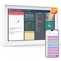 KI-gestützter Smart Family Organizer mit 10"-Touchscreen - Weiß