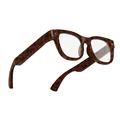 KI-Smartbrille mit 13-MP-Kamera von Sony - Braun / Transparent