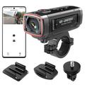 Akeeyo 710S 4K-Kamera für Motorräder und Fahrräder mit WLAN und EIS-Bildstabilisierung