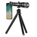 APEXEL APL-JS60XJJ09 60X Monocular Telescope Mobile Telephoto Lens + Tripod for Cell Phone (Open Box - Bulk Satisfactory)