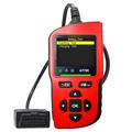 AT700 OBD2-Diagnosegerät für Autos mit 2.4" TFT-Bildschirm - rot