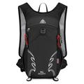 AZELA A1390 18 l Wanderrucksack mit Fach für Trinkblase - Schwarz
