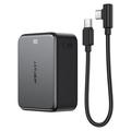 Acefast M29-10000 Power Bank mit USB-C Kabel - 10000mAh, 22.5W - Schwarz
