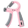 Einstellbarer Handgriffverstärker mit mechanischem Zähler - Rosa