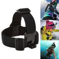 Verstellbares Kopfband für GoPro Hero 4/5/6/7/8/9/10/11 - Schwarz