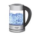 Adler AD 1247 Elektrischer Wasserkocher Glas 1.7l - Temperaturregelung