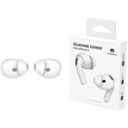 AirPods 4 Ahastyle PT66-4 Geräuschisolierende Silikon-Ohrstöpsel - Weiß